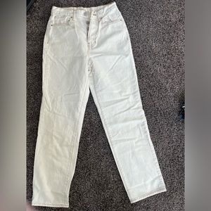 Pacsun Off-White Dad Jeans